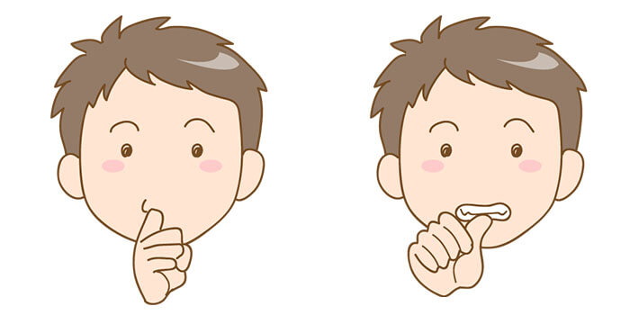 歯ブラシの基本を身につけ、歯並びに影響する癖を除去