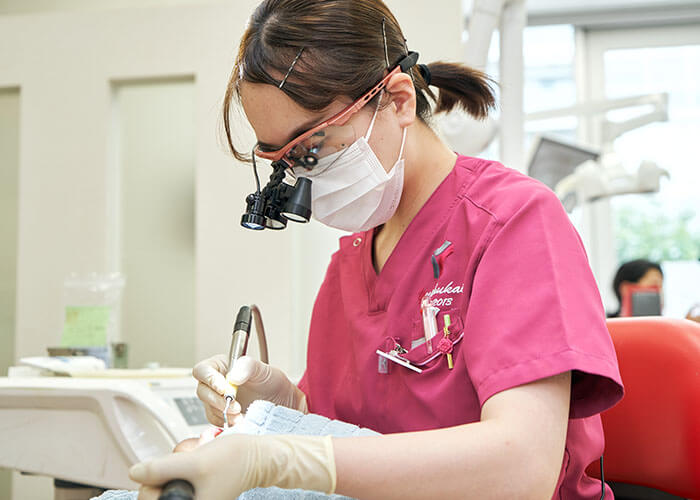 歯科衛生士によるメインテナンス